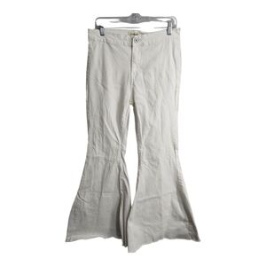 Umgee Flare Bell‎ Bottom High Rise Festival Hippie 70's Y2K Neutral Jeans 9